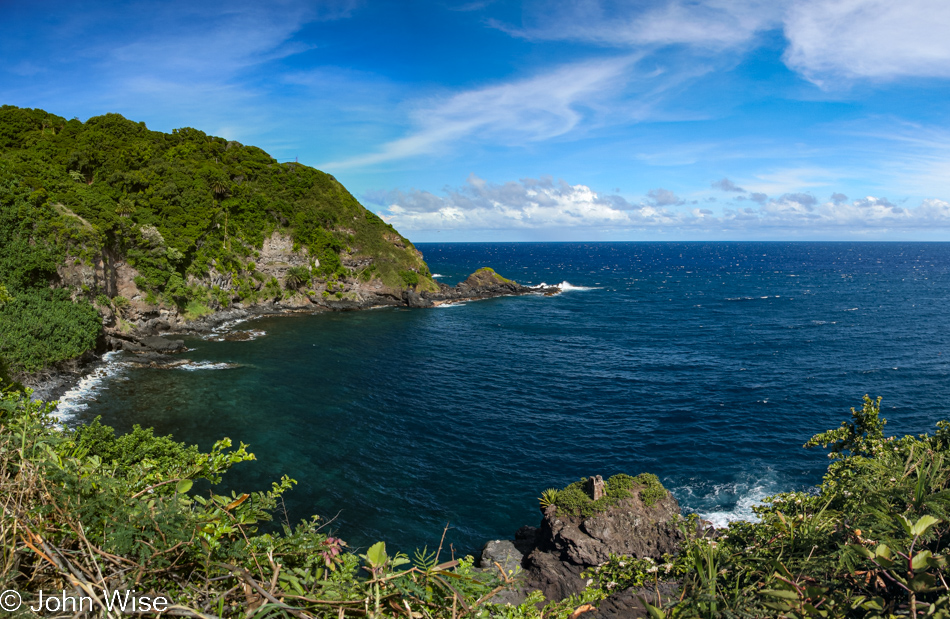 On the road to Hana on Maui, Hawaii