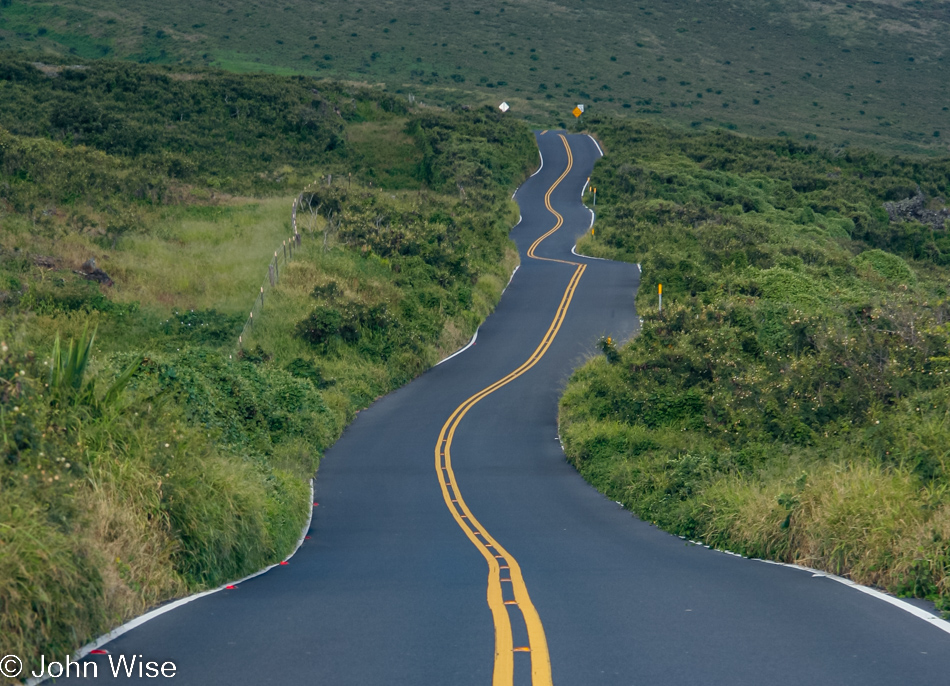 On the road to Hana on Maui, Hawaii