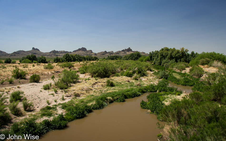 Somewhere on or near the Tohono O'odham Reservation in Arizona