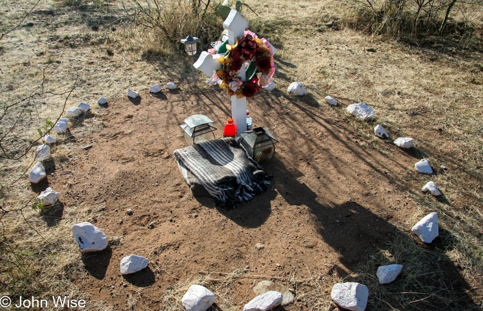 Somewhere on or near the Tohono O'odham Reservation in Arizona