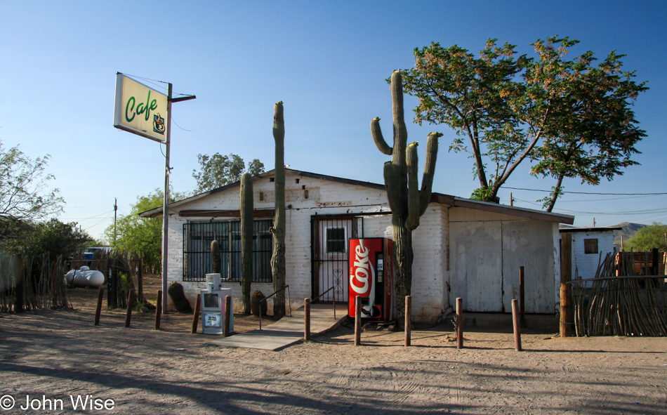 Somewhere on or near the Tohono O'odham Reservation in Arizona