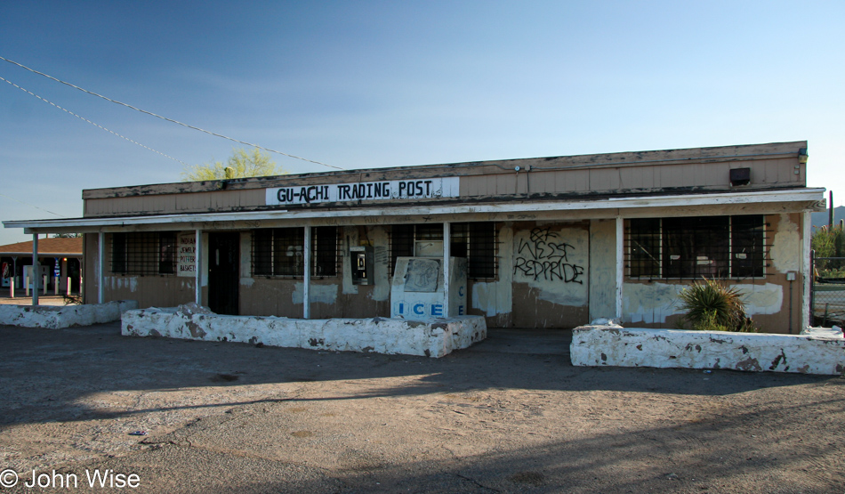 Somewhere on or near the Tohono O'odham Reservation in Arizona