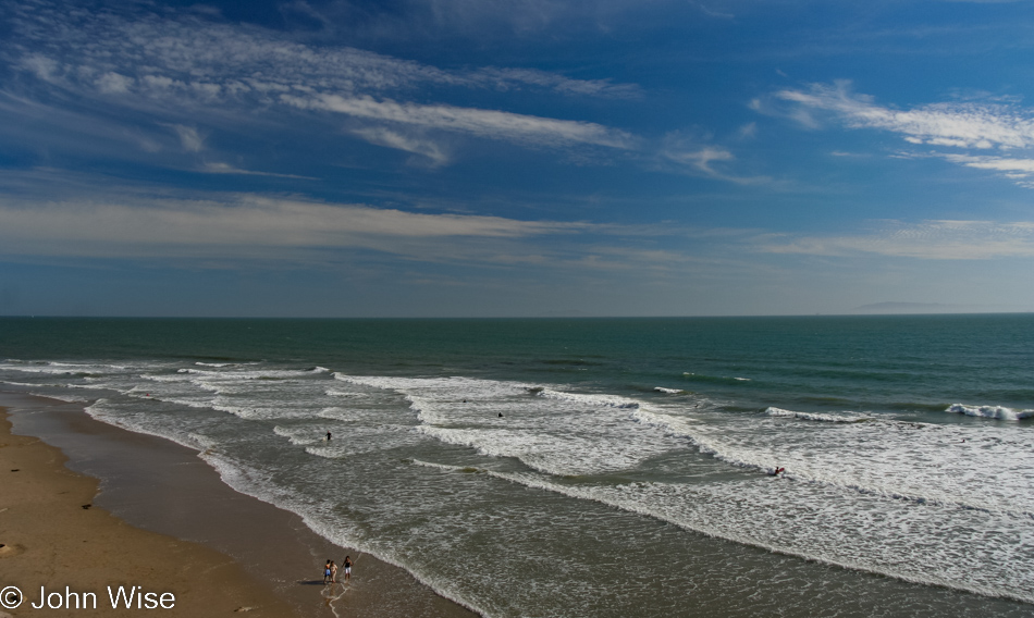 Pacific Ocean north of Ventura, California