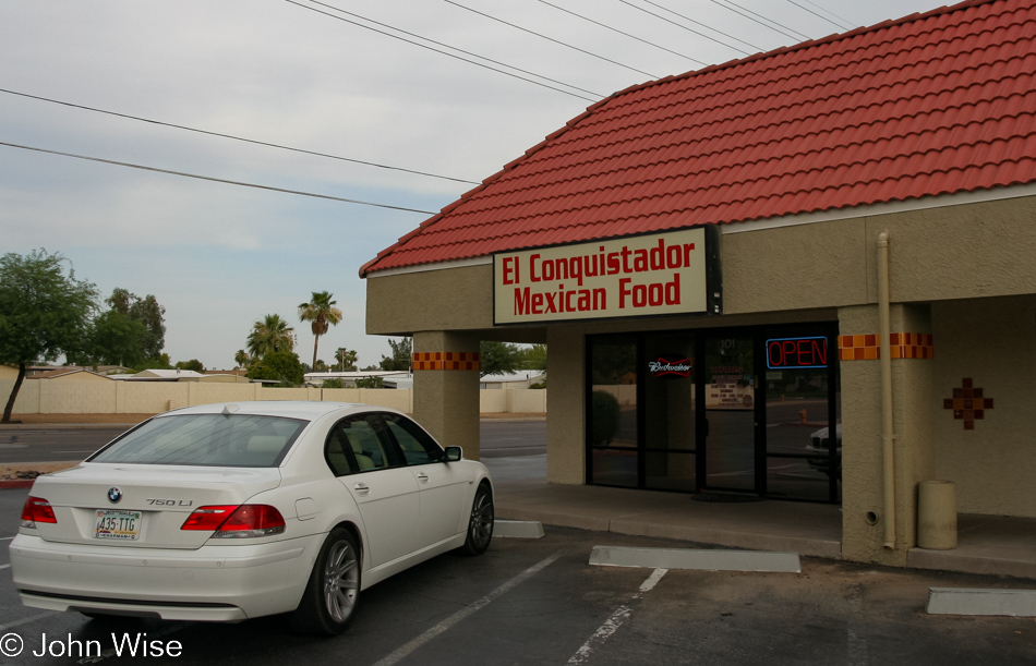 El Conquistador restaurant on 32nd Street in Phoenix, Arizona