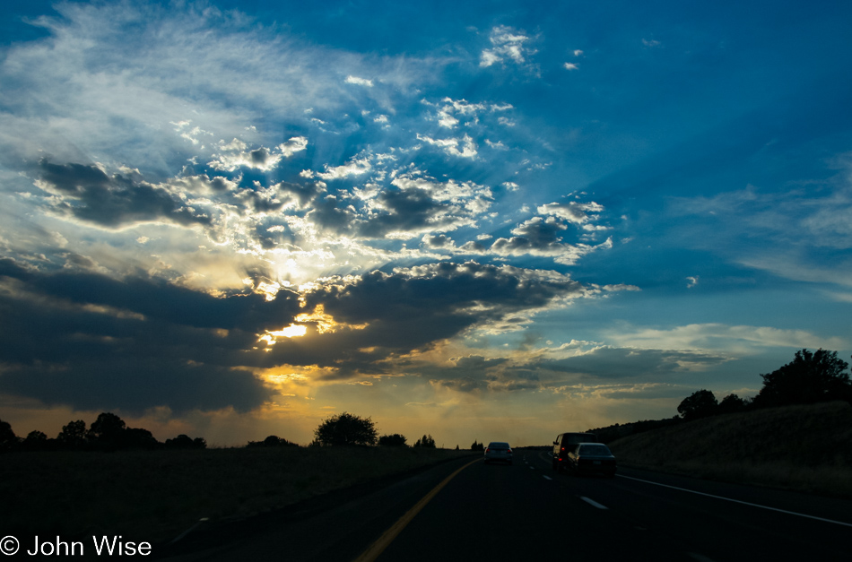 17 Freeway traveling north in Arizona