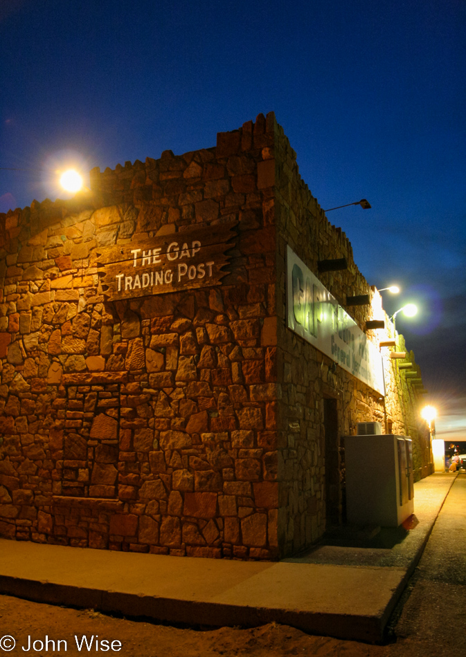 The Gap Trading Post on the Navajo Reservation in northern Arizona on Highway 89