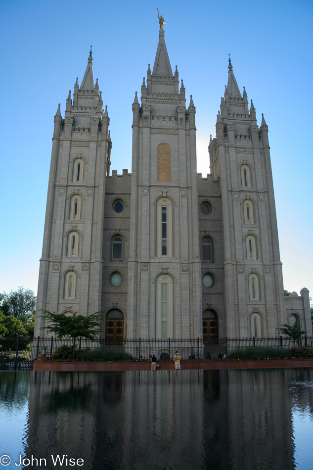 Salt Lake Temple in Salt Lake City, Utah