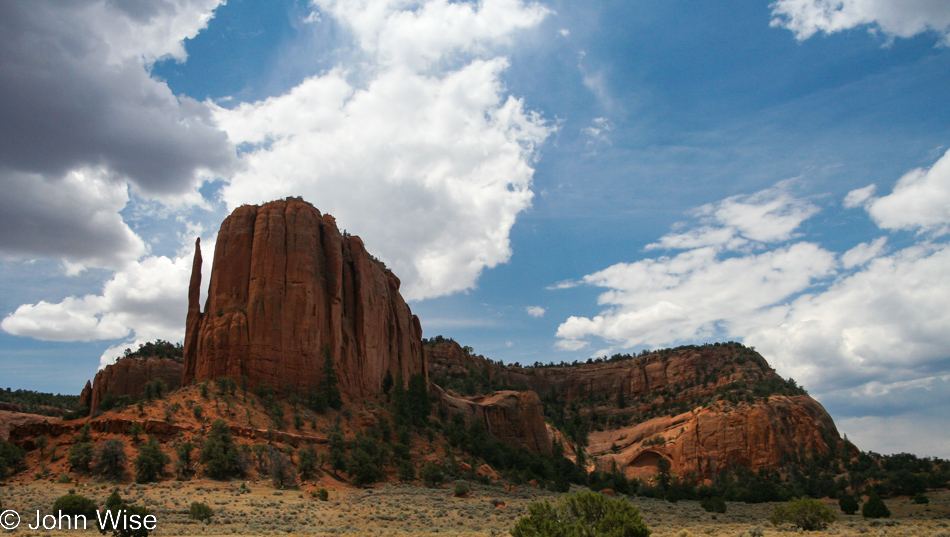 On the Navajo Reservation in Arizona