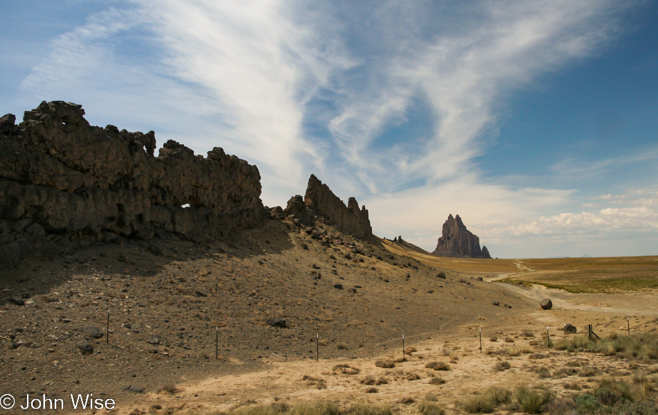 Shiprock in New Mexico