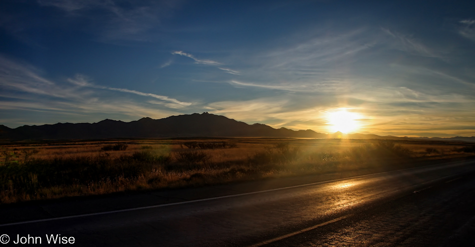 Sunrise in Willcox, Arizona