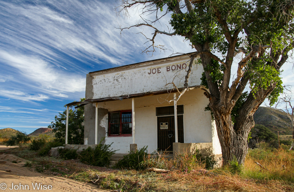 Joe Bono Mercantile and Bar in Gleeson, Arizona