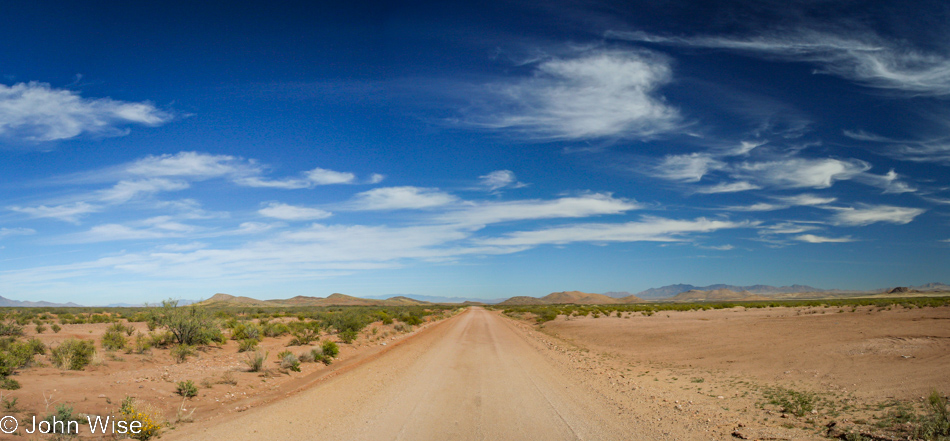 Somewhere between Gleeson and Pearce, Arizona