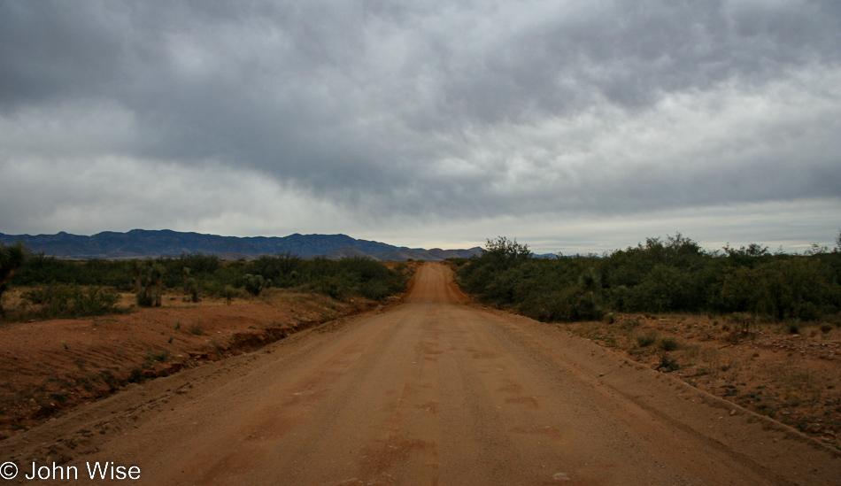 AZ-266 from Willcox to Eden, Arizona on dirt roads