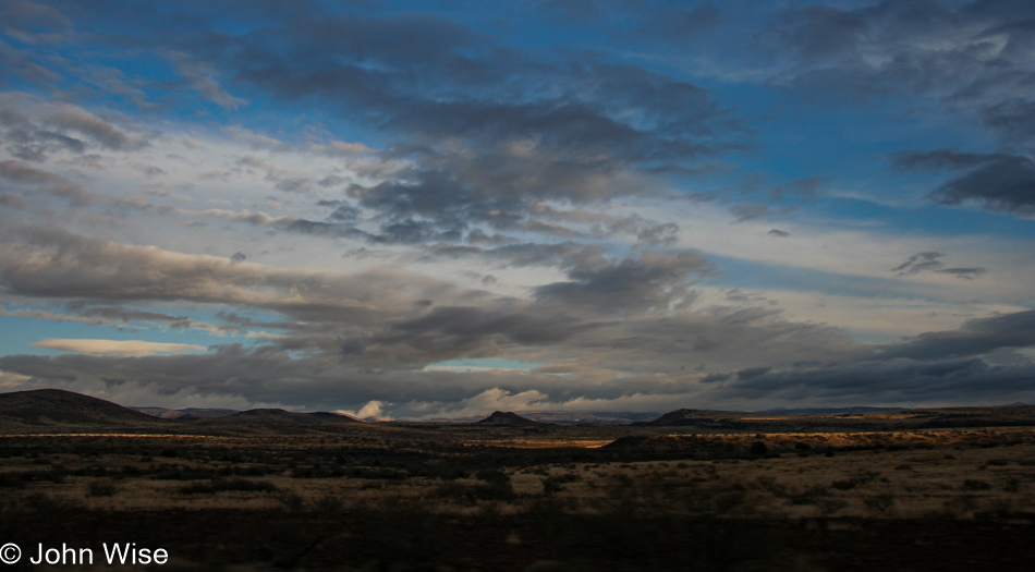 Somewhere next to Highway 17 going north to Flagstaff, Arizona