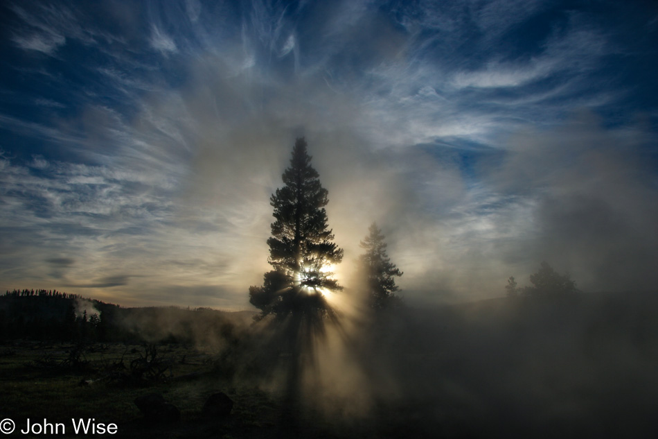 Yellowstone National Park in Wyoming