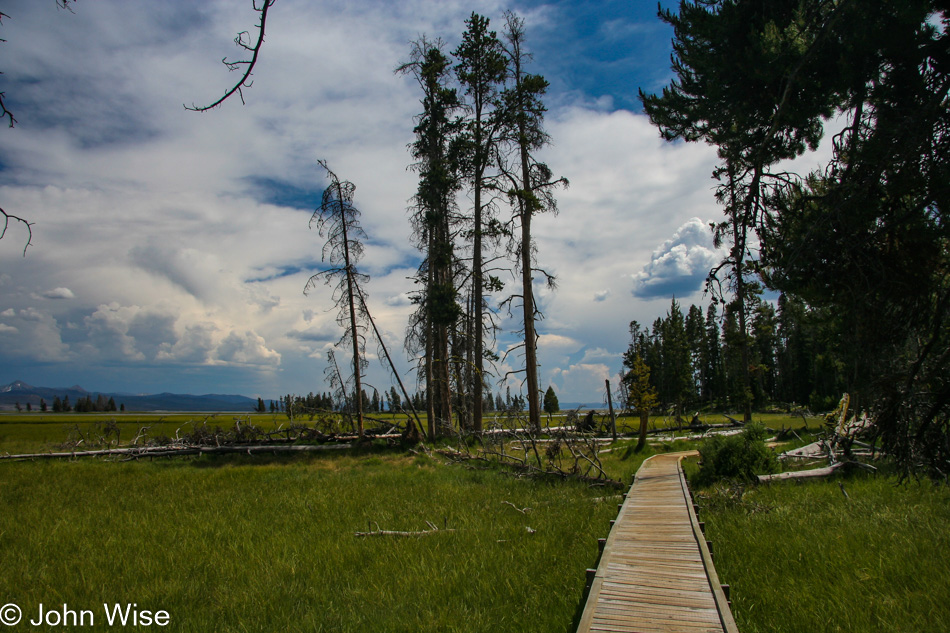 Yellowstone National Park in Wyoming