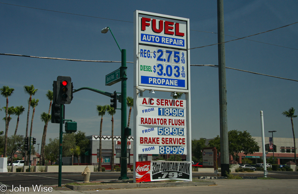 A corner in Phoenix, Arizona