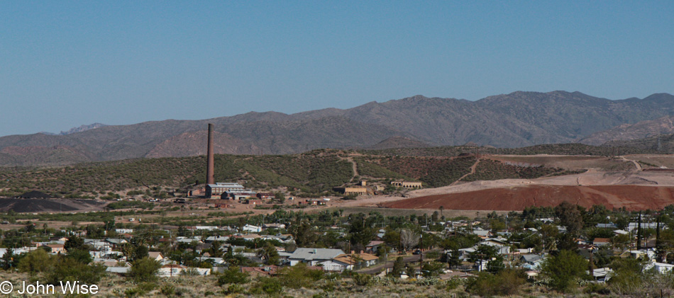 Old Mining Operation in Superior, Arizona