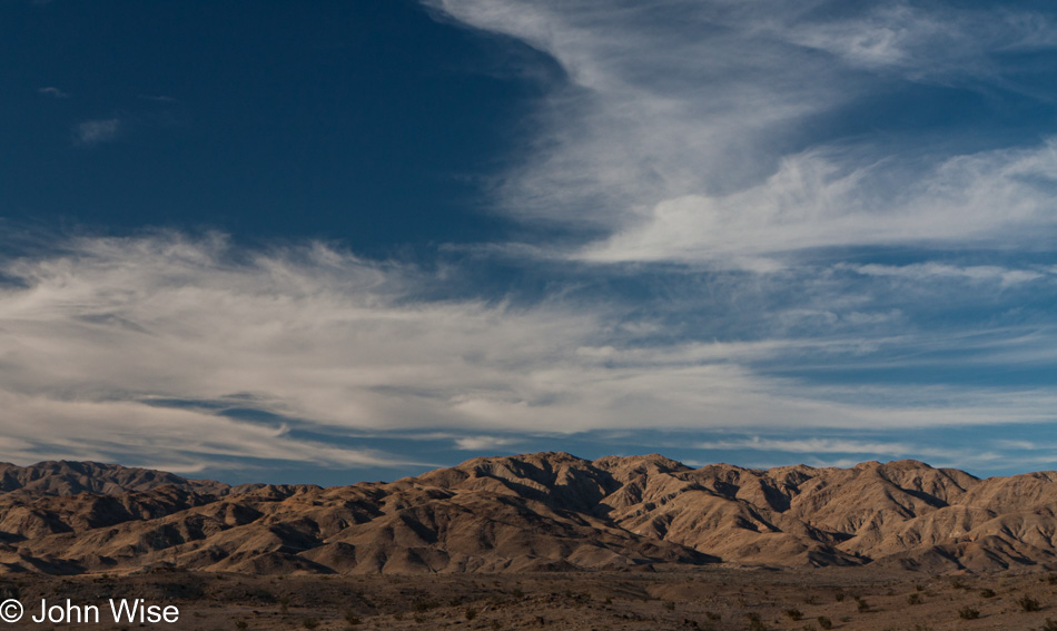 California Desert off Interstate 10