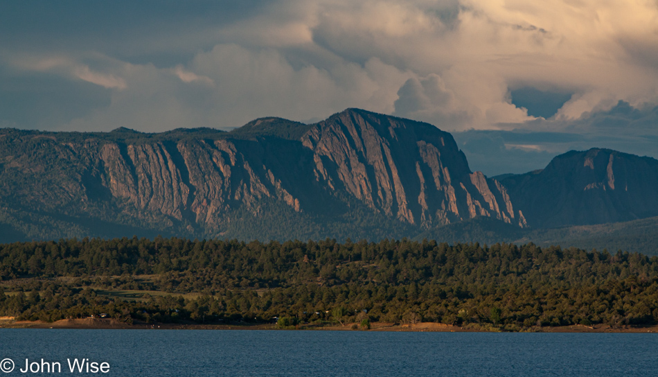 Heron Lake State Park in Los Ojos, New Mexico