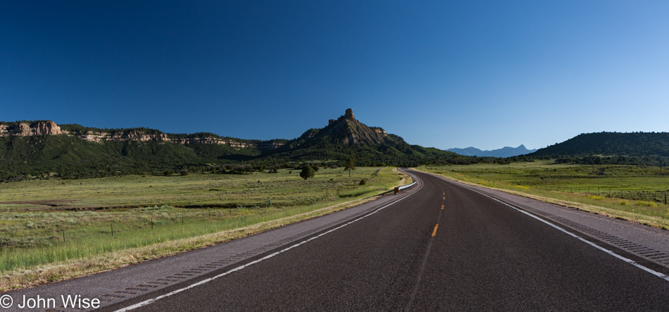 North of Chama, New Mexico heading into Colorado