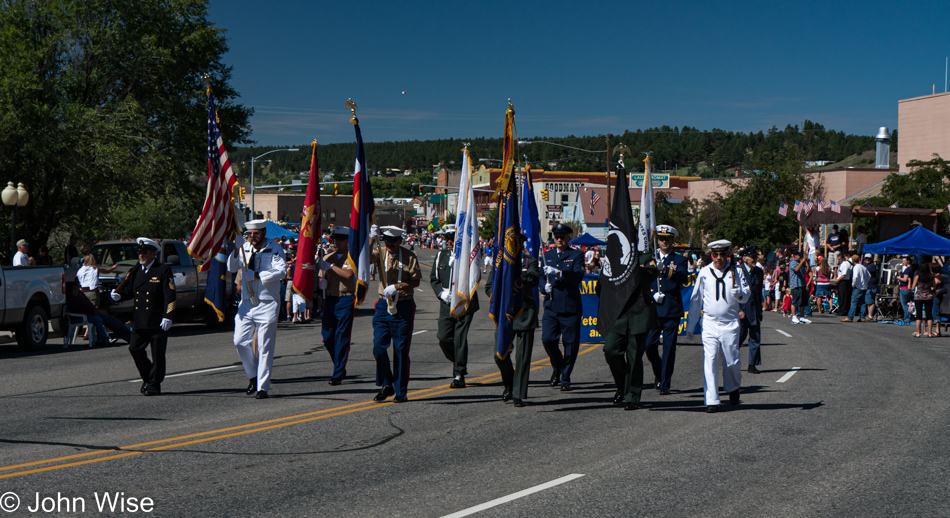 Pagosa Springs, Colorado on the 4th of July