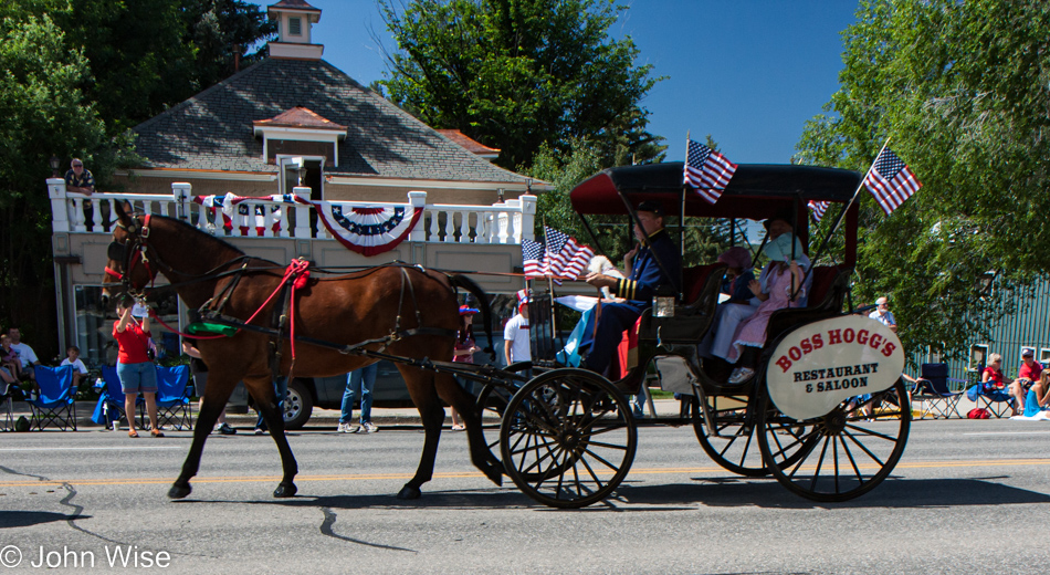 Pagosa Springs, Colorado on the 4th of July