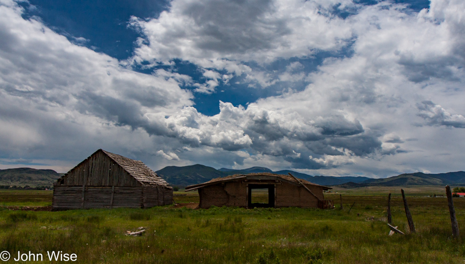 Traveling north on Wolf Creek Pass - US Highway 160 north of Pagosa Springs, Colorado