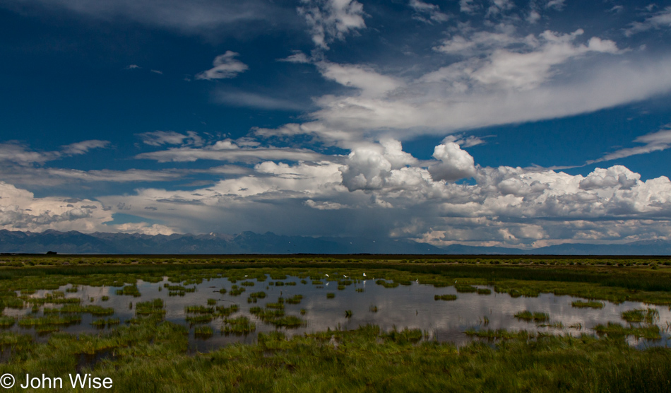 Somewhere between Del Norte and Antonito, Colorado