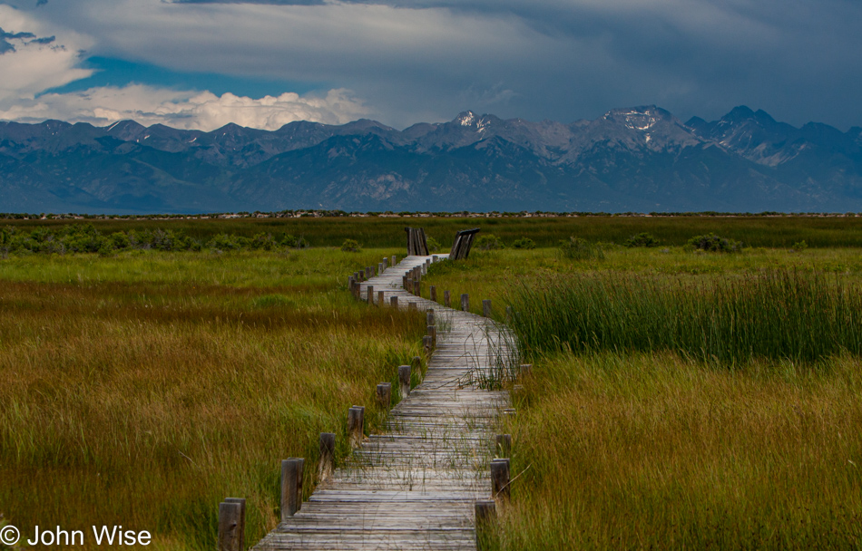 Somewhere between Del Norte and Antonito, Colorado