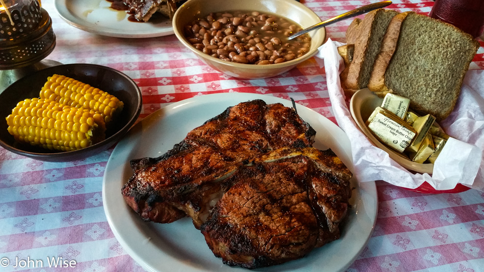 Pinnacle Peak Patio Steak House in Scottsdale, Arizona