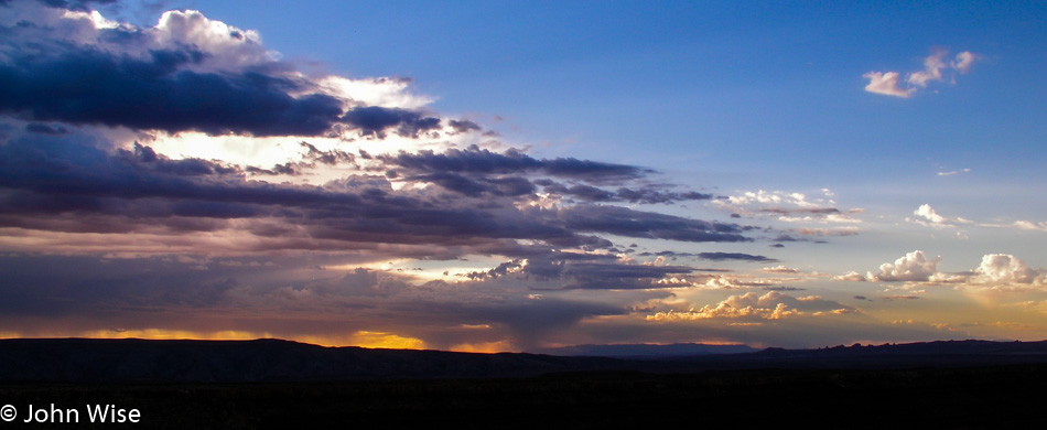 Sunrise in Utah from 2003