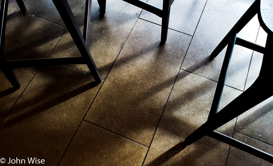 Shadows in the Coffee Shop