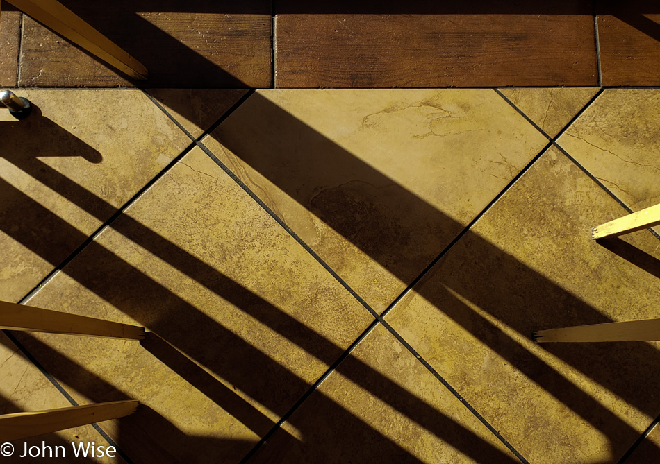 Shadows in the Coffee Shop