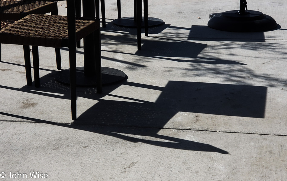 Shadows in the Coffee Shop