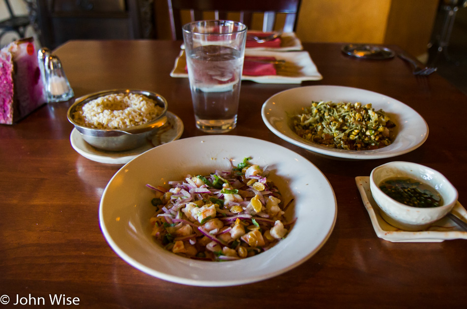 Burmese food from Little Rangoon that was in Scottsdale, Arizona