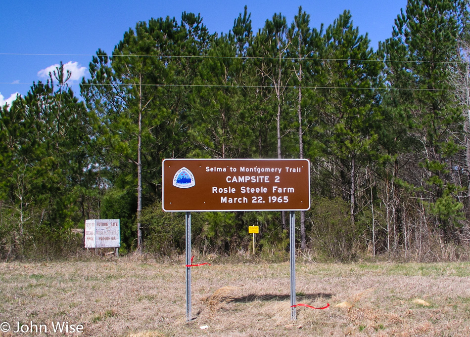 Approaching Selma Alabama