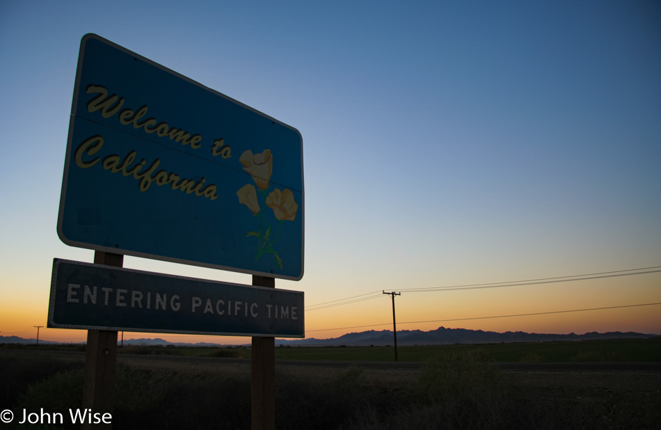 California State Sign