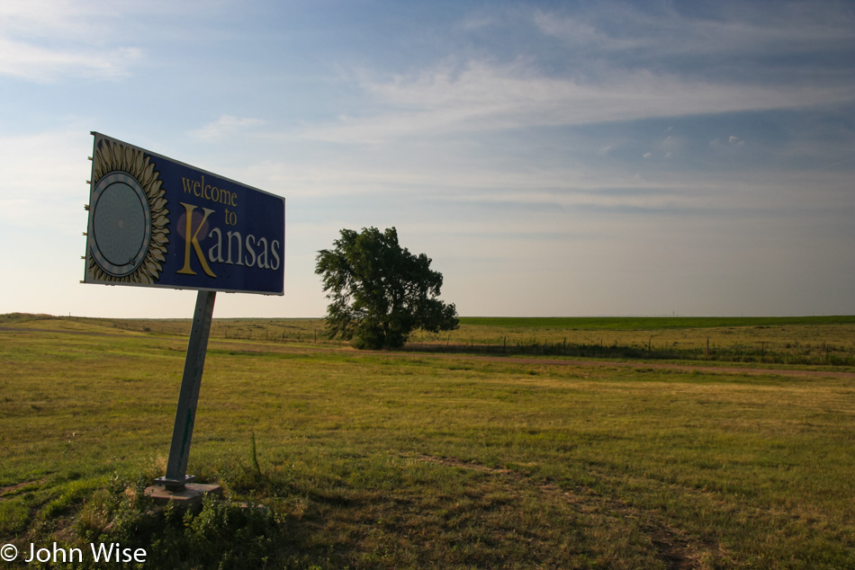 Entering Kansas