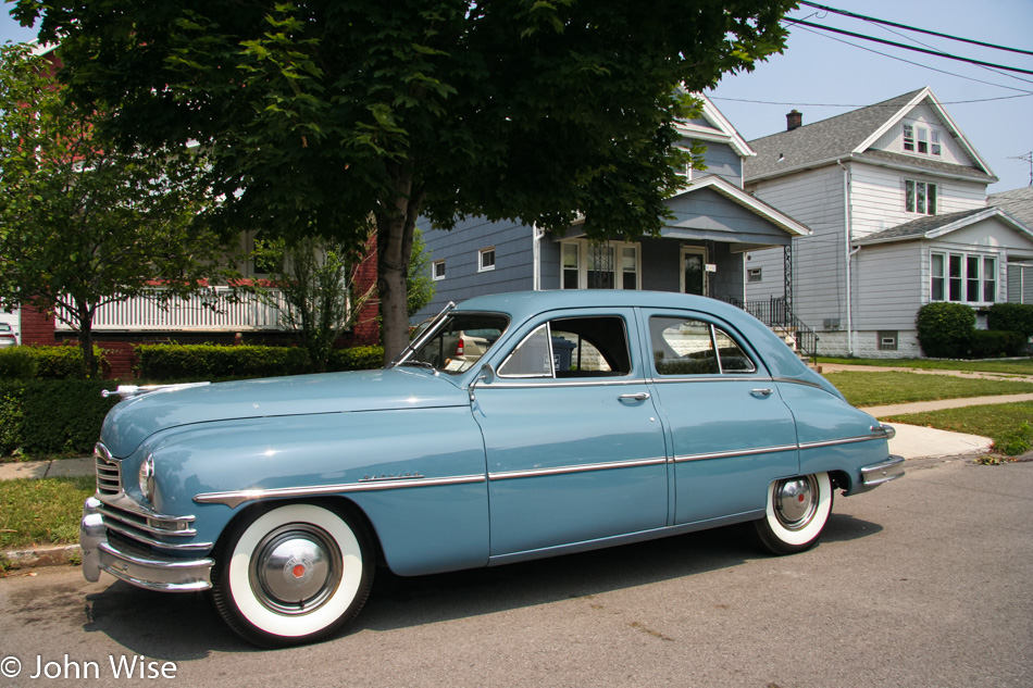 Old car in Buffalo New York