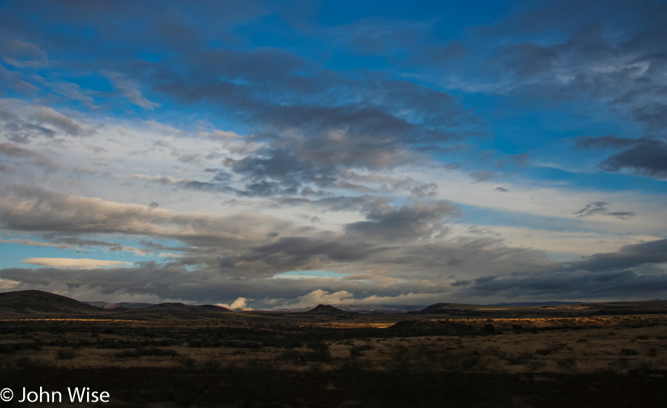 Driving in Northern Arizona