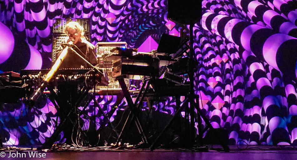 Steve Roach playing live in Phoenix, Arizona