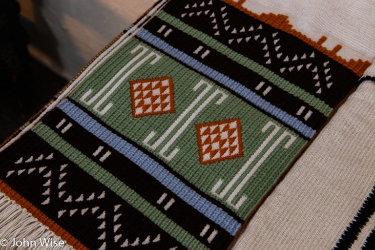 Hopi Weaving at Tuzigoot – John Wise