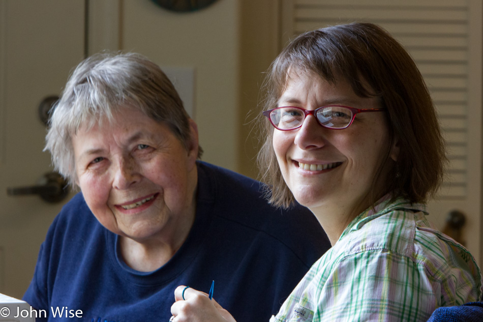 Jutta Engelhardt and her Daughter Caroline Wise in Phoenix, Arizona