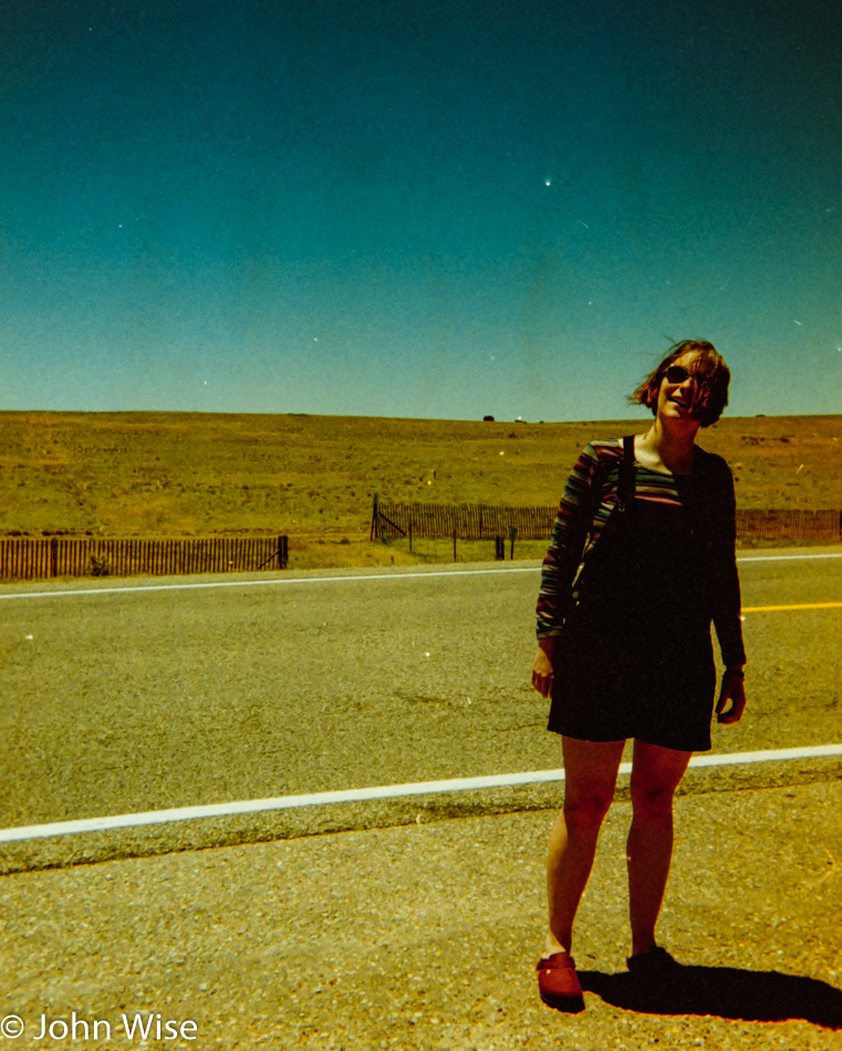 Caroline Wise in New Mexico