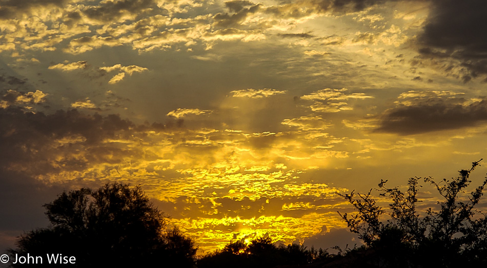 Summer Sunset in Phoenix, Arizona