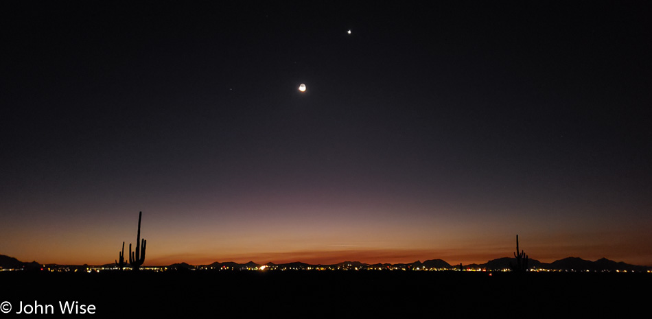 Dawn in Phoenix Arizona