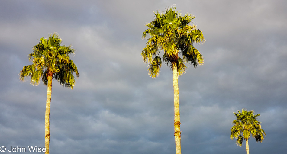 Sun ahead of the Clouds in Phoenix, Arizona