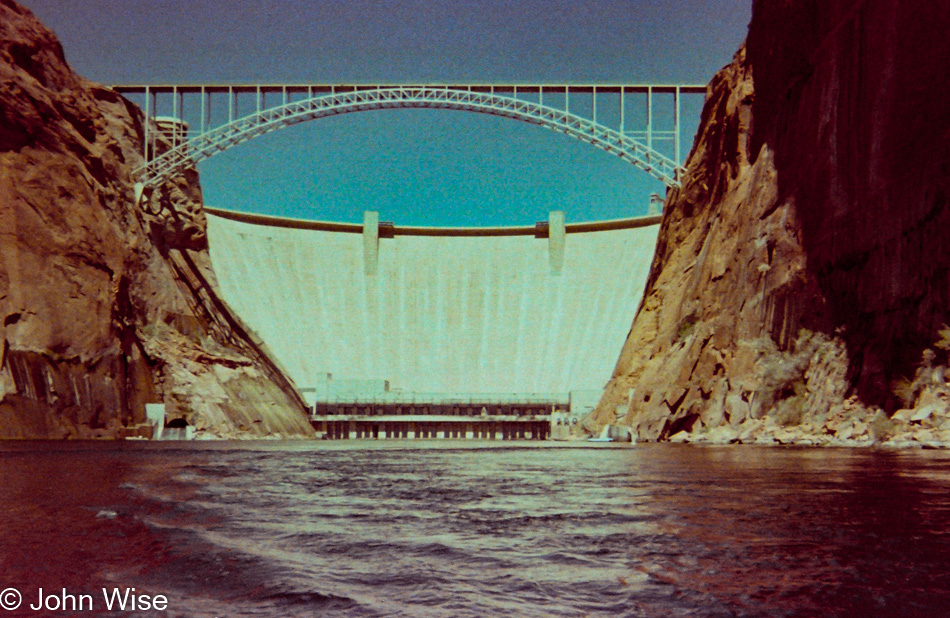 Glen Canyon Dam in Page, Arizona