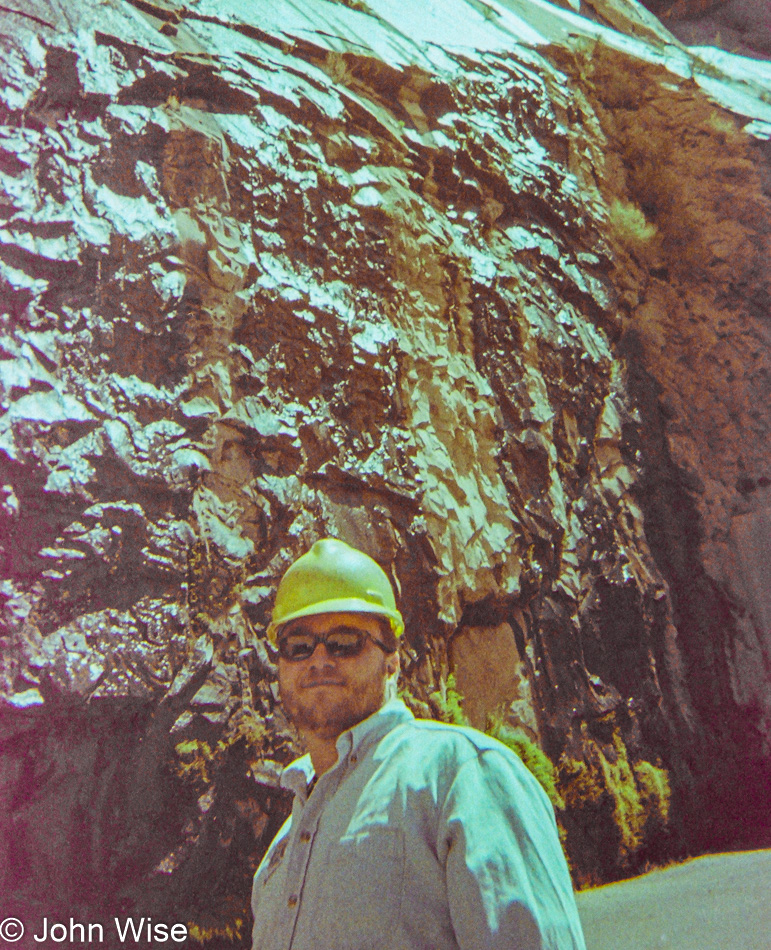 John Wise at Glen Canyon Dam in Page, Arizona